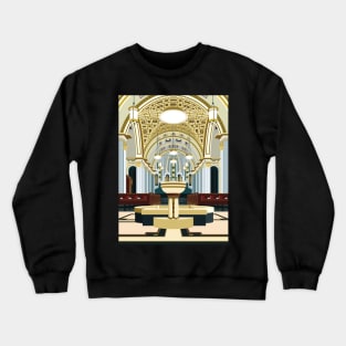 Cathedral Interior Crewneck Sweatshirt